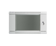 Lanberg Wisząca 19" 6U 600x450mm jednosekcyjna (szara) - 455388 - zdjęcie 4